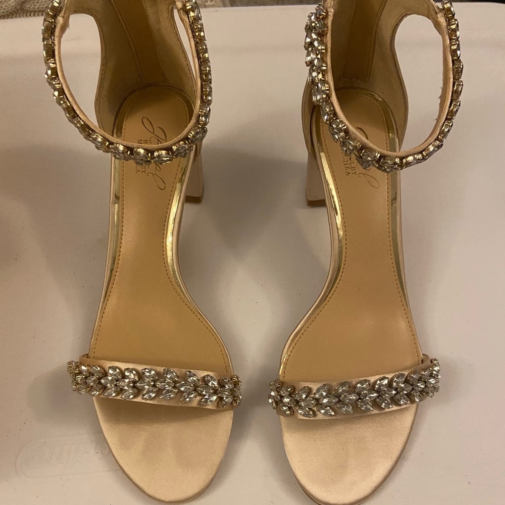 Badgley Mischka Block Heel Sandals